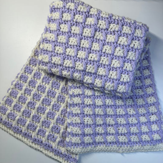 Reversible Grid Scarf