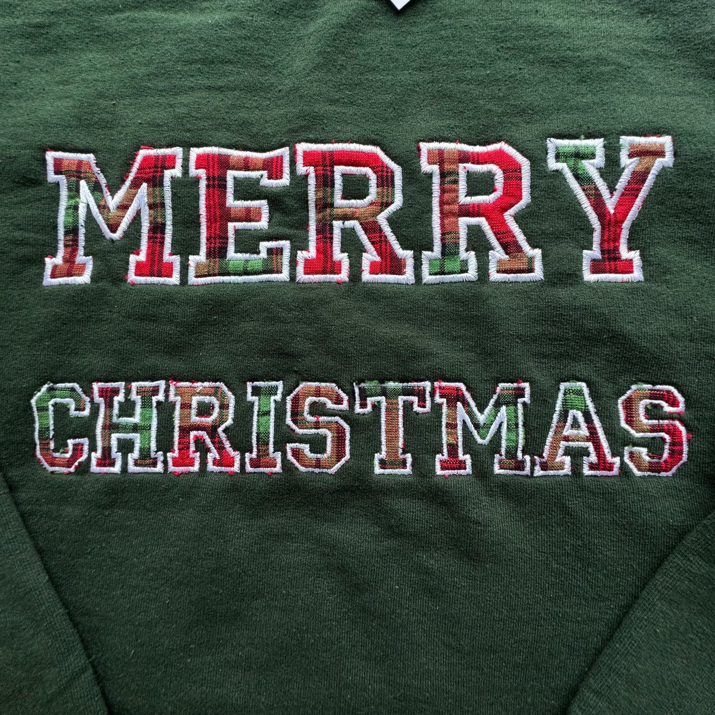 Merry Christmas Sweatshirt (Green)