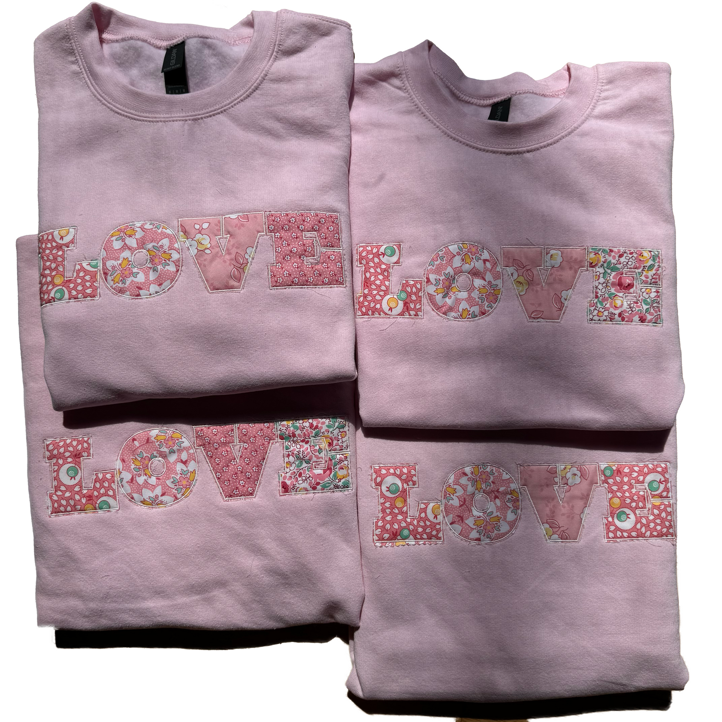 Love Applique Sweatshirt