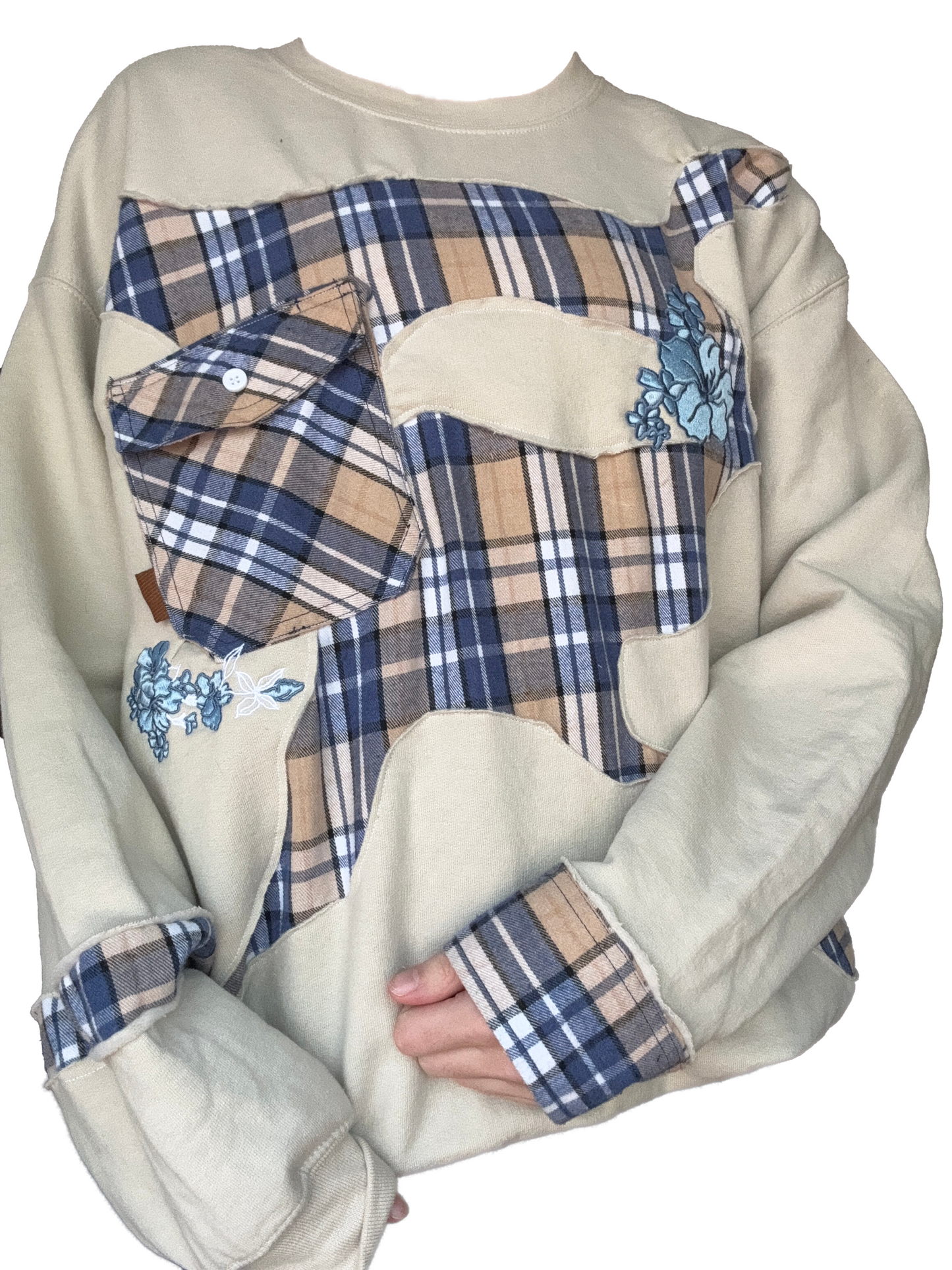 Vintage flannel x Sweatshirt