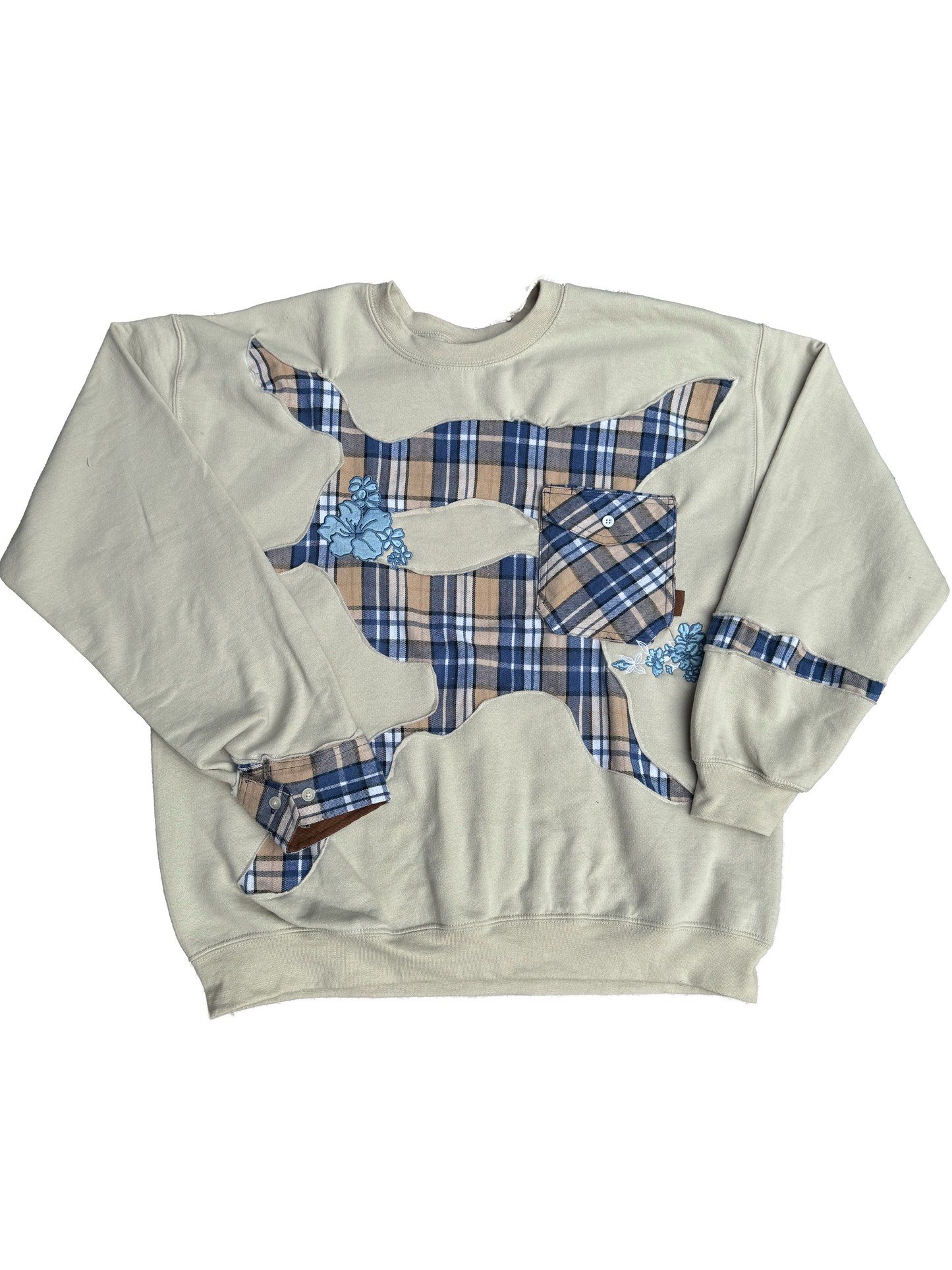 Vintage flannel x Sweatshirt