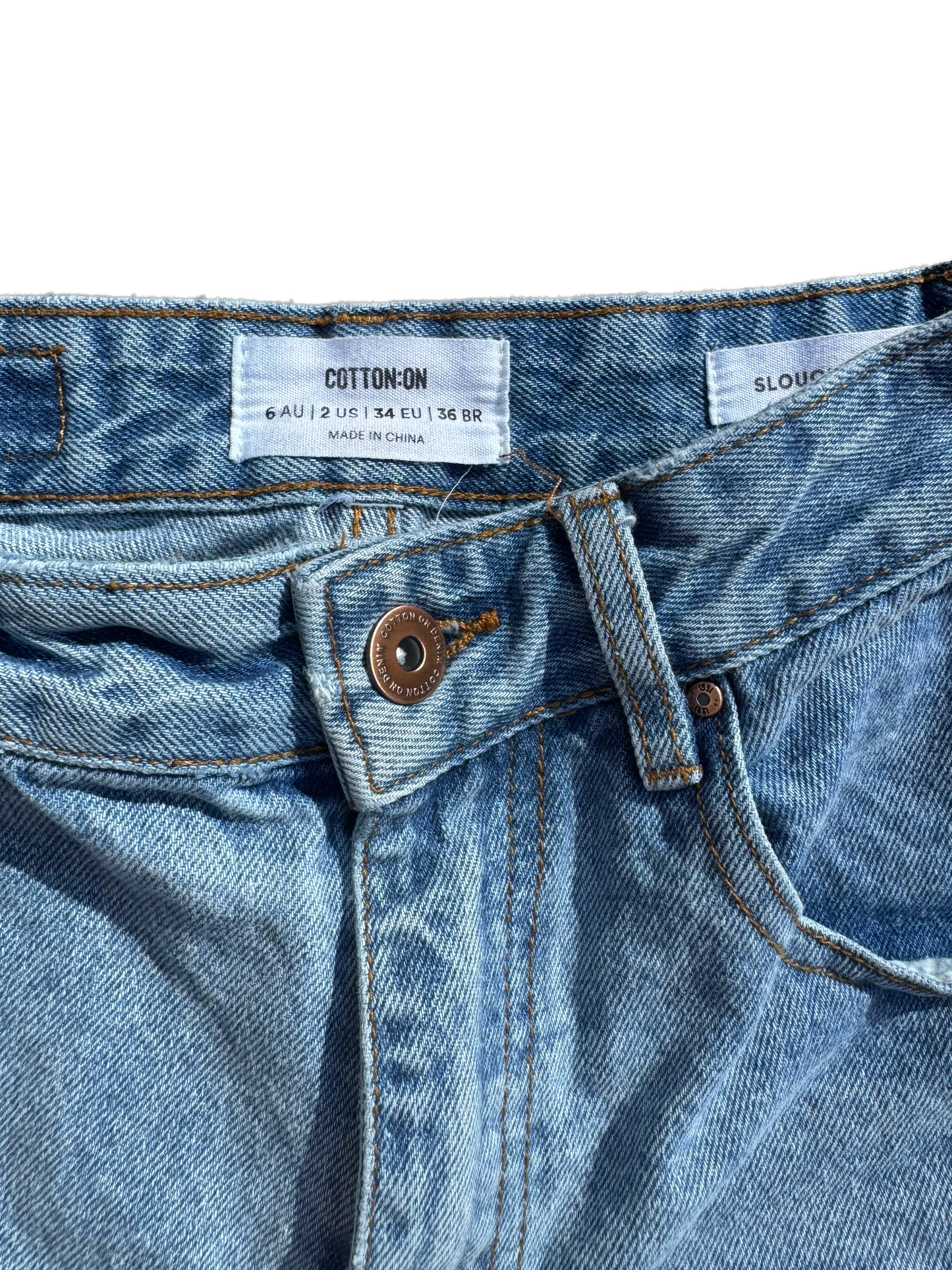 Reworked Lace Jeans