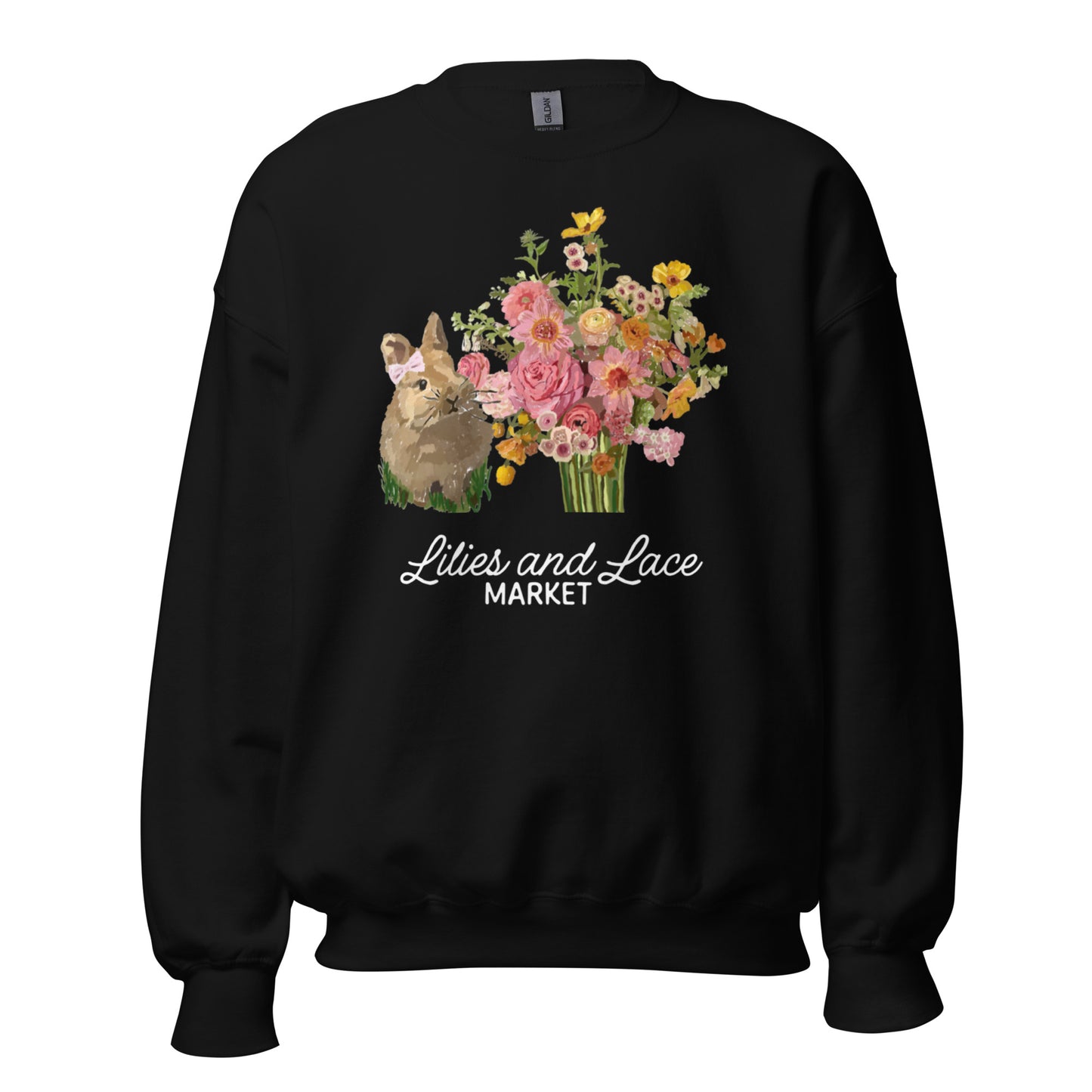Bunny Bouquet Printed Sweatshirt
