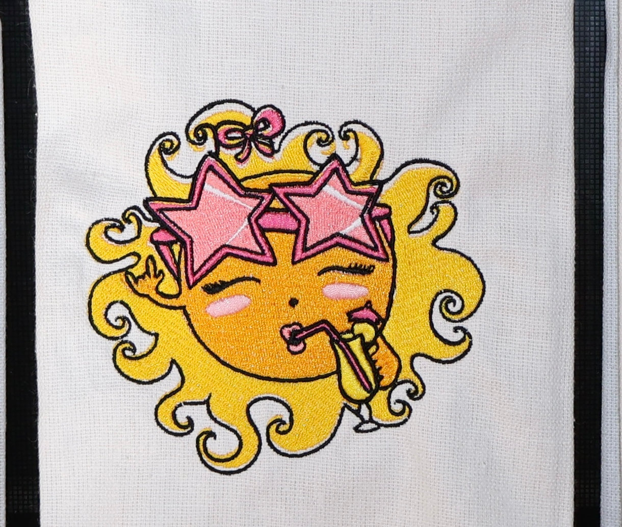Sassy Sunshine Babe Kitchen Towel