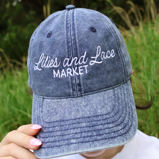Logo Vintage Cotton Twill Cap