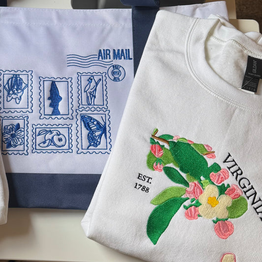 VA Stamp Tote Bag