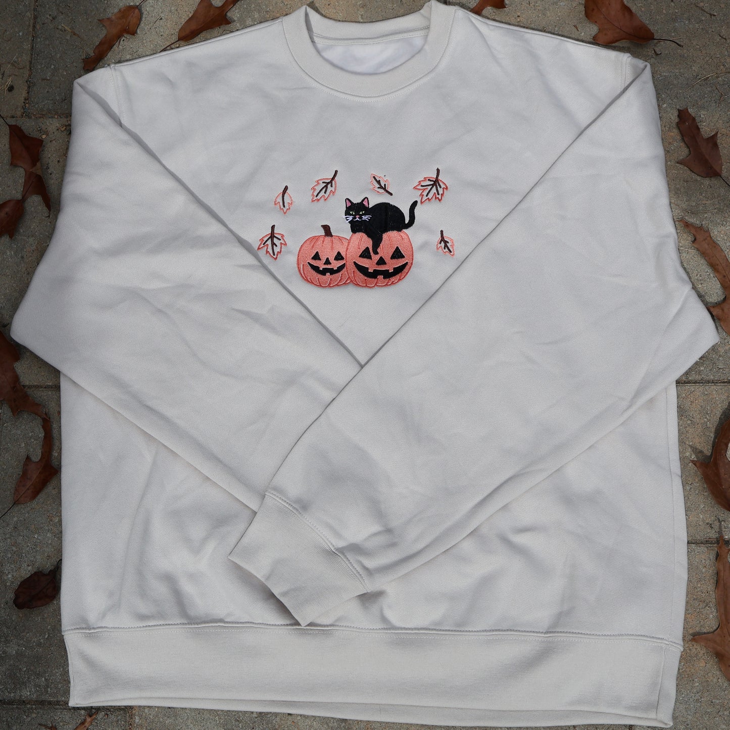 Halloween Cat Sweatshirt