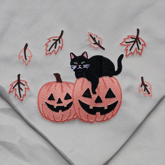Halloween Cat Sweatshirt