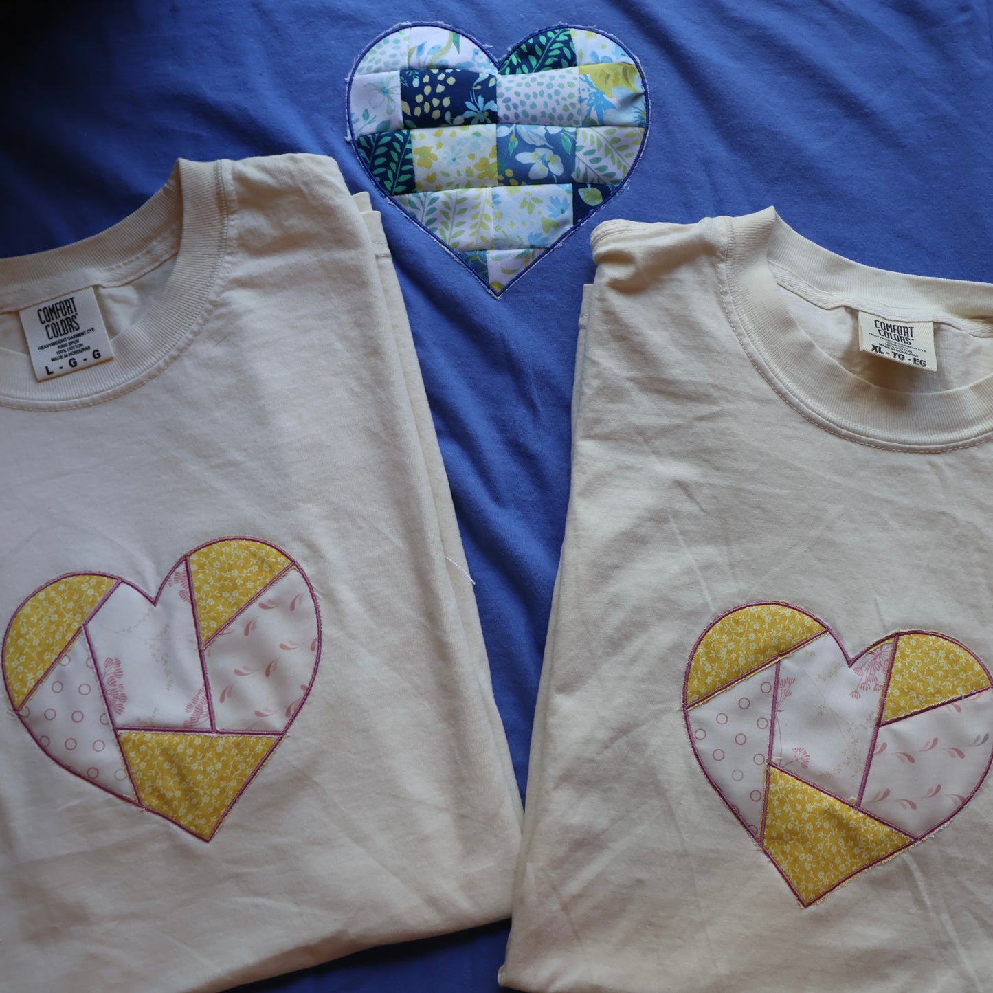 Heart Applique T-Shirt (1 of 1)