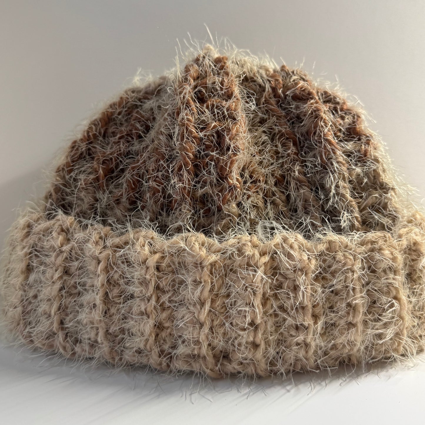 Fuzzy Latte Beanie