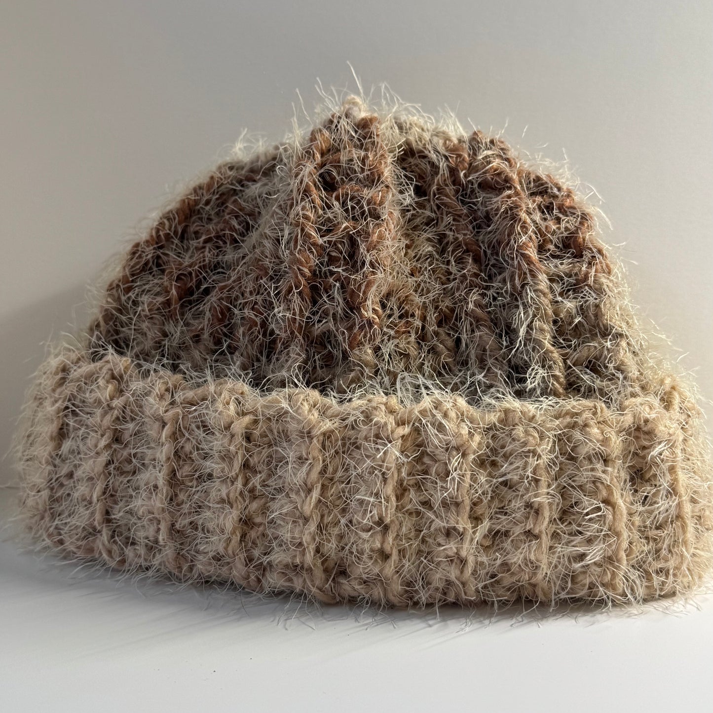 Fuzzy Latte Beanie