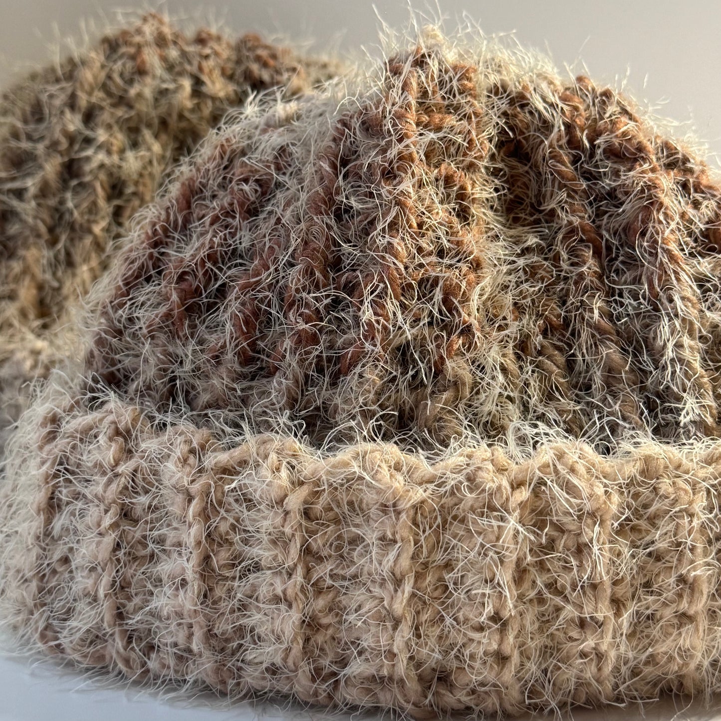 Fuzzy Latte Beanie