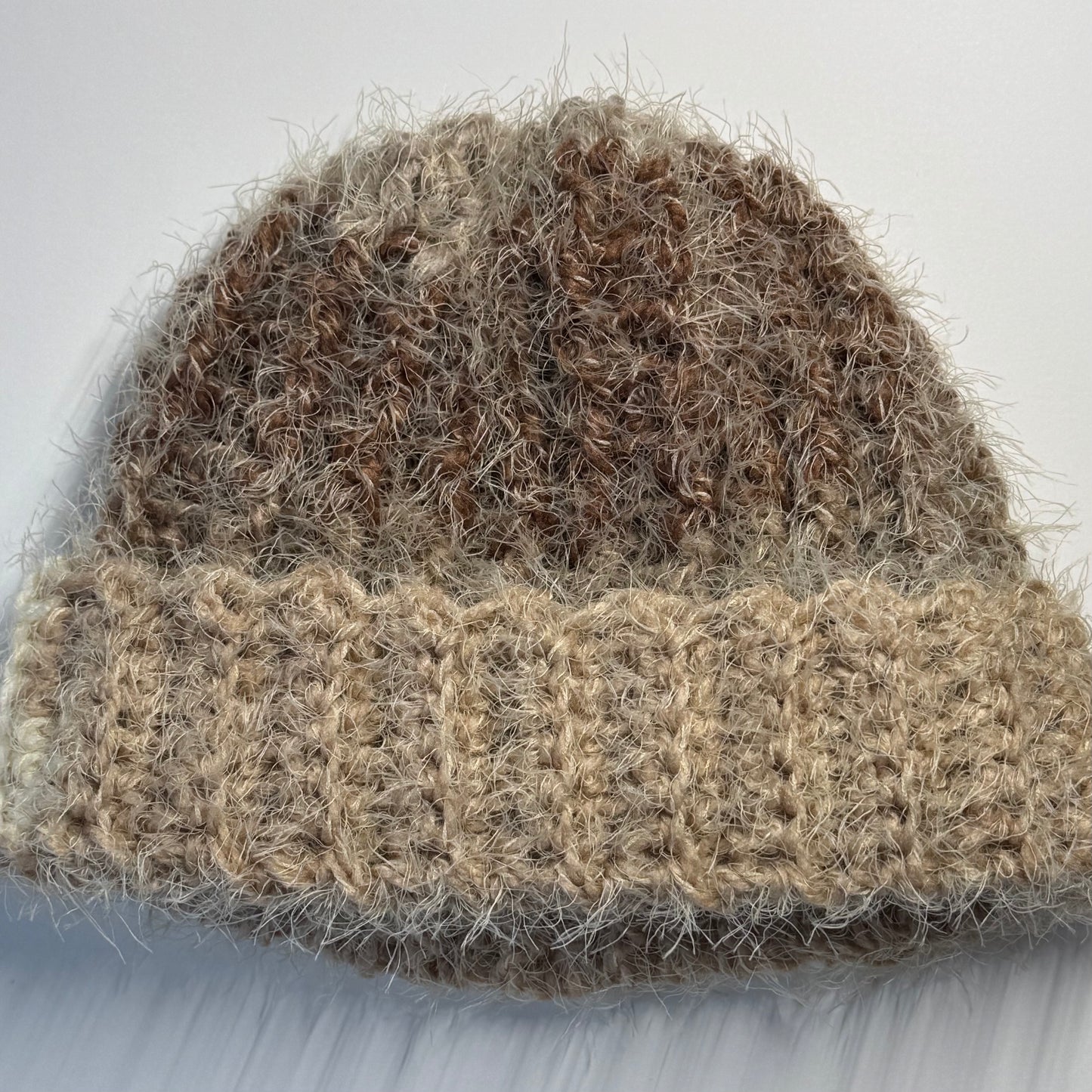 Fuzzy Latte Beanie