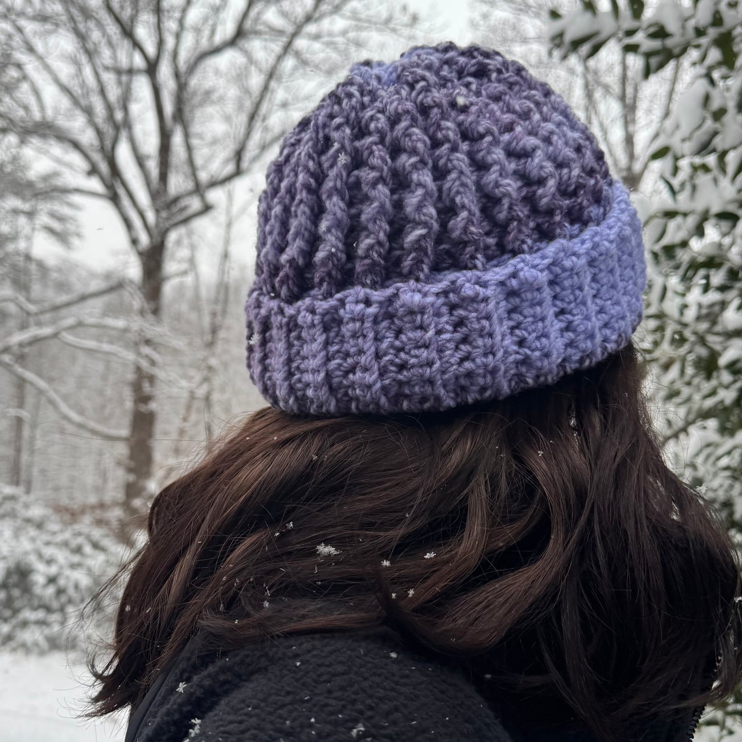 Purple Beanie