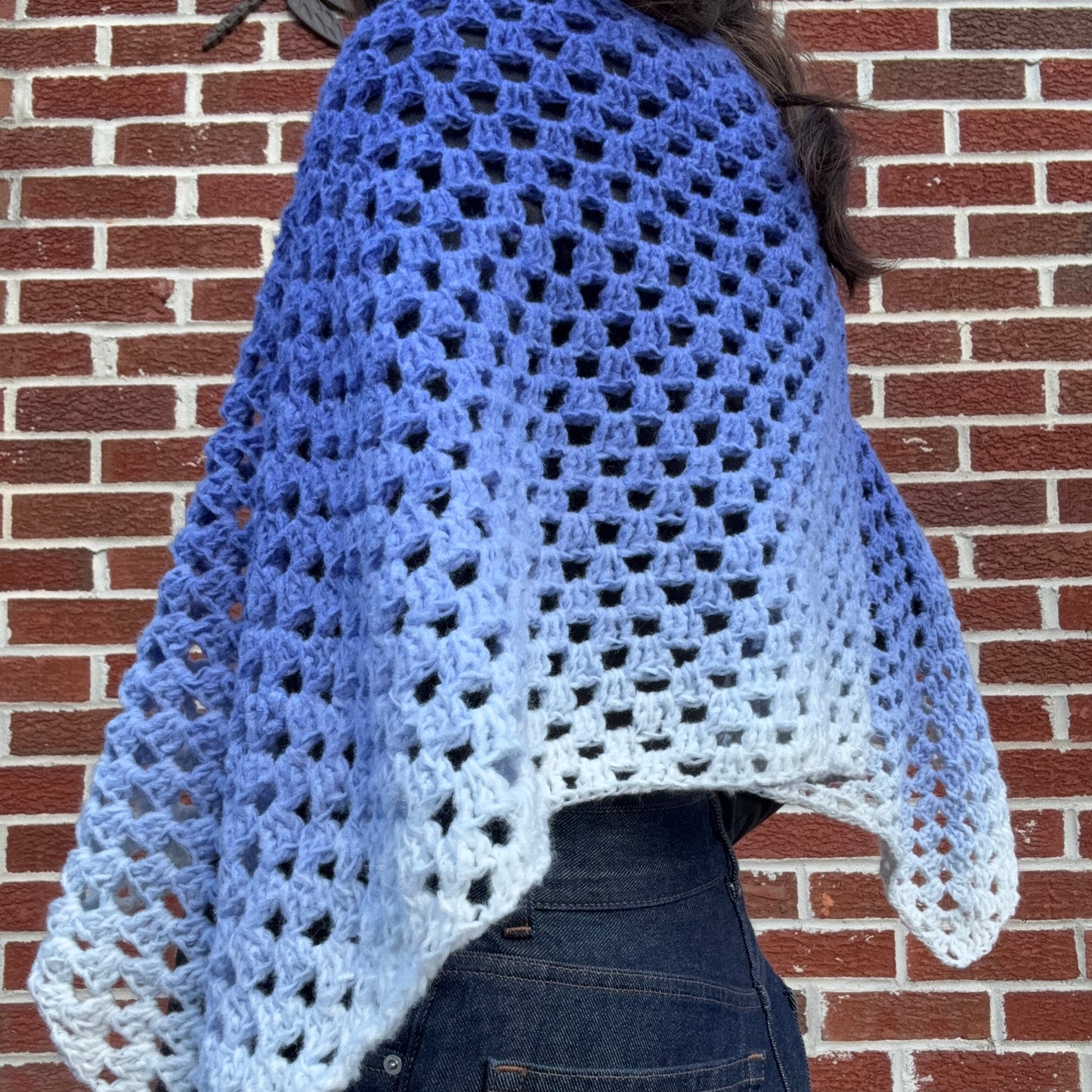 Cobalt Cascade Poncho