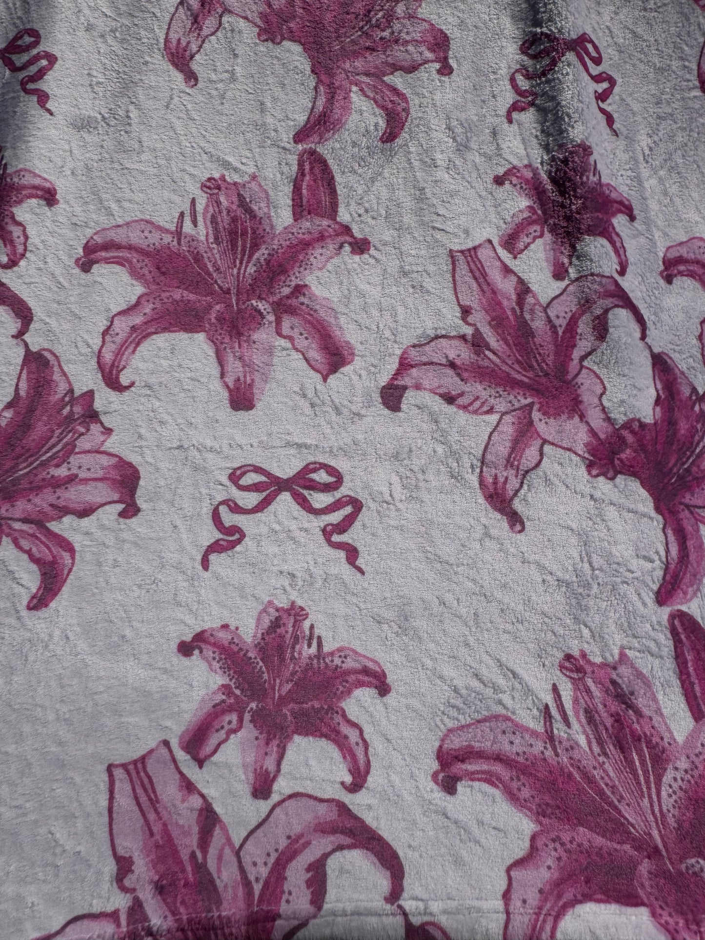 Floral Blanket (60" X 80")