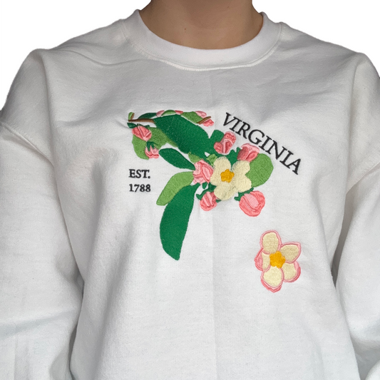 Virginia Dogwood Sweatshirt