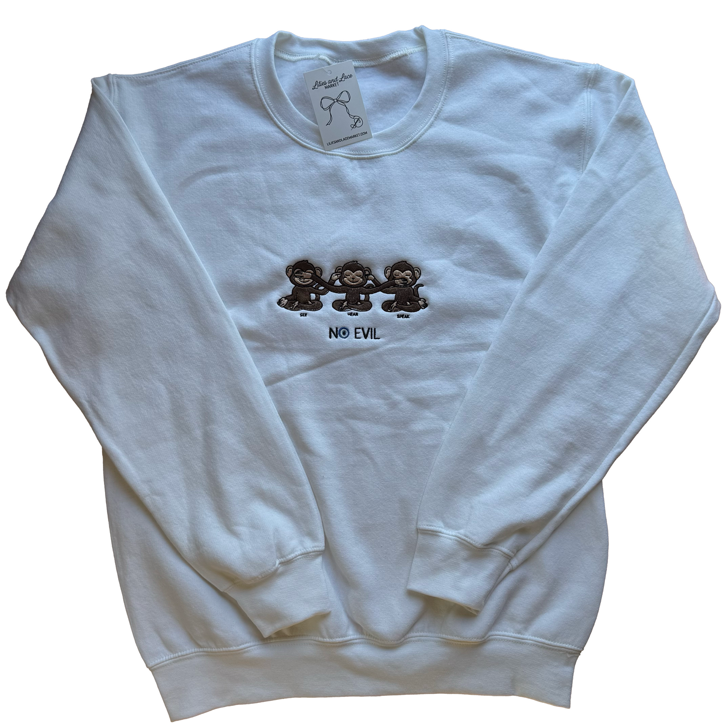 See, Hear, Speak No Evil Sweatshirt