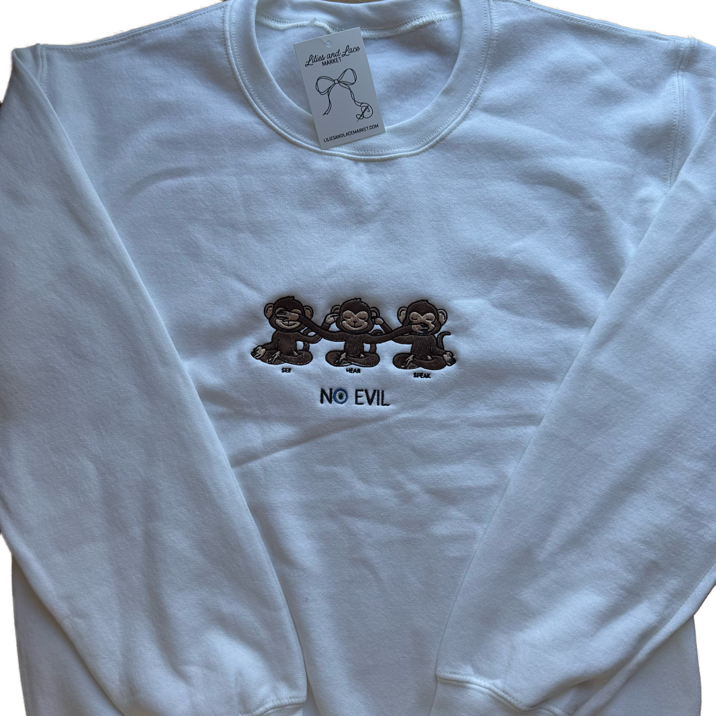 See, Hear, Speak No Evil Sweatshirt