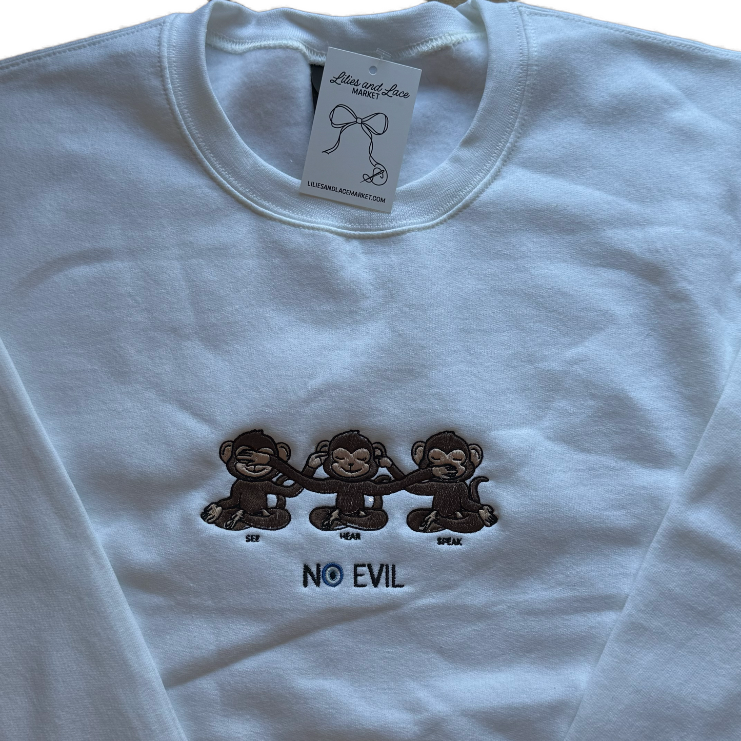 See, Hear, Speak No Evil Sweatshirt