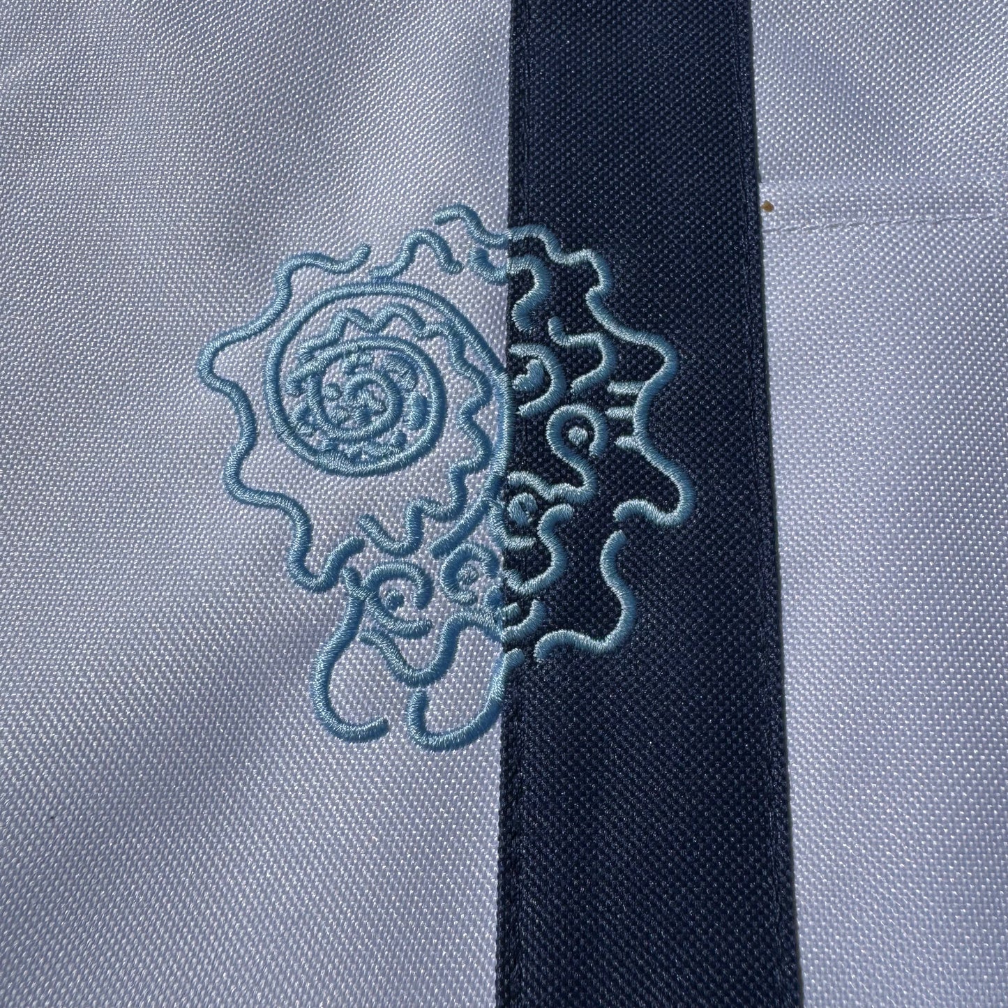Tropical Embroidered Beach Bag