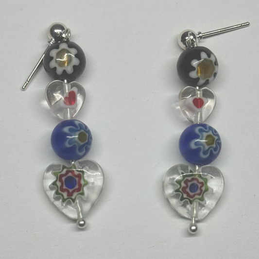 Glass Bead Earring
