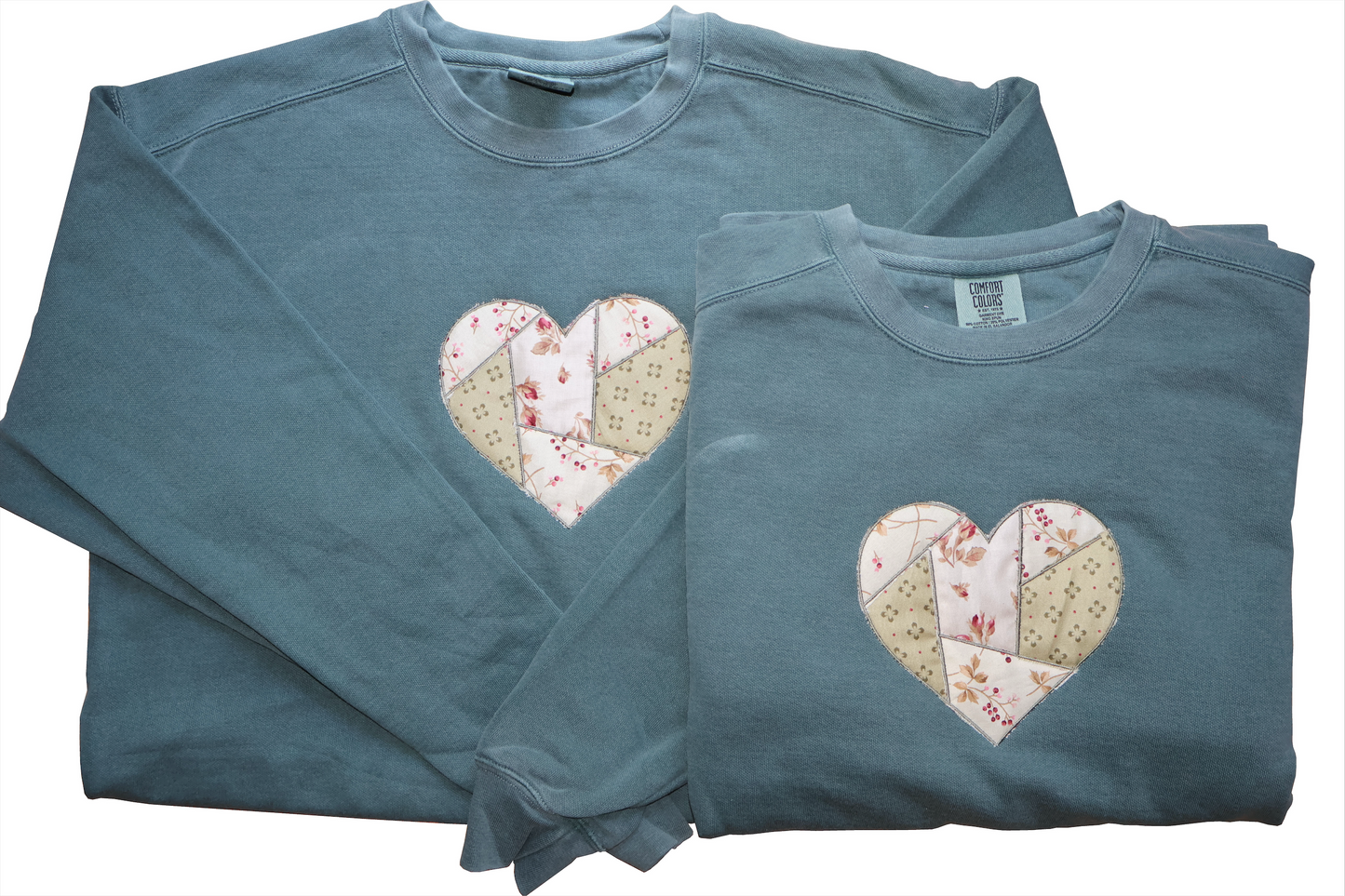 Heart Applique Sweatshirt