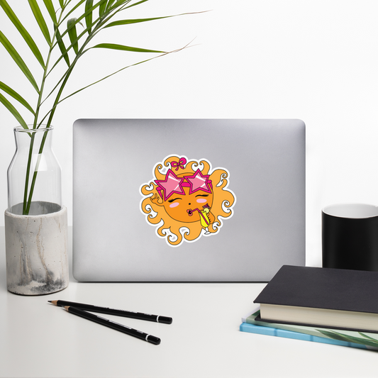 Sassy Sunshine Babe Sticker
